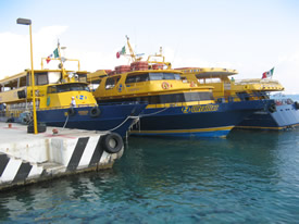 Cozumel water ferry